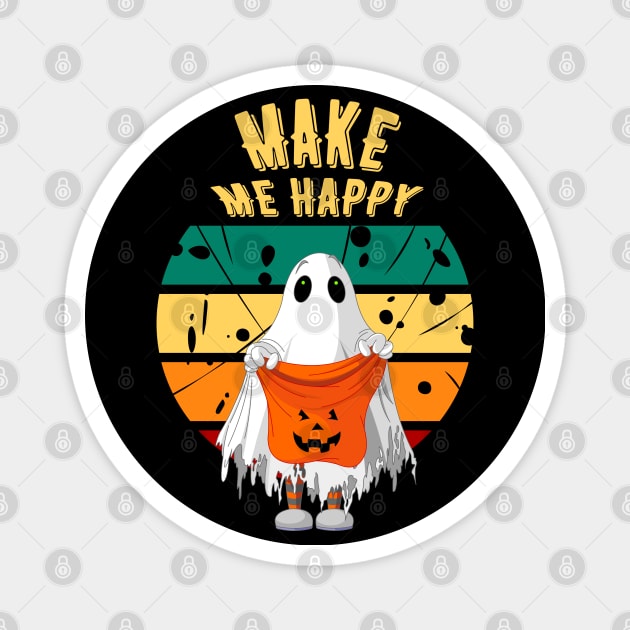 Make me happy Magnet by Myartstor 